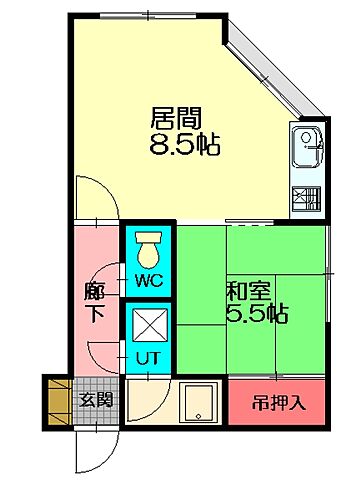 ホームズ でお部屋探し Nnマンション 1階 D1 1ldk 賃料2 6万円 31 47 賃貸アパート住宅情報 物件番号 取扱い不動産会社 株式会社おおみ不動産