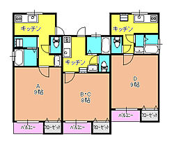 ハイツFit  ｜ 山口県山口市折本２丁目10-21（賃貸アパート1K・1階・38.15㎡） その2