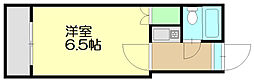 グランエクレール駒込 1Kの間取図画像