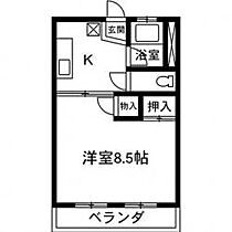 ツクイビル三俣 202 ｜ 群馬県前橋市三俣町２丁目9-2（賃貸アパート1K・2階・27.70㎡） その2