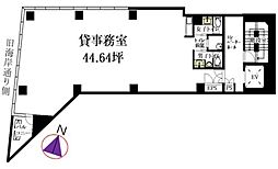 品川シティビルの間取図画像