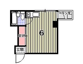 京都府京都市左京区岩倉中大鷺町（賃貸マンション1R・2階・16.02㎡） その2