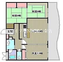 岡山県岡山市南区新保（賃貸マンション3LDK・4階・77.00㎡） その2