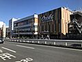 マンションから...