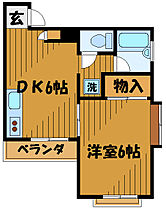 東京都小平市上水本町5丁目（賃貸マンション1DK・1階・28.35㎡） その2