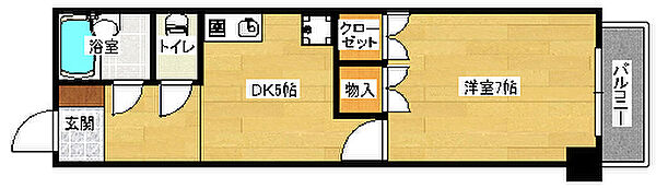 広島県広島市南区西旭町(賃貸マンション1DK・3階・29.93㎡)の写真 その2