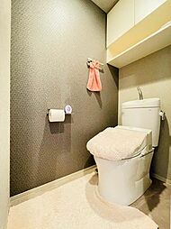 [トイレ] 温水洗浄機能付きのトイレ！