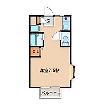 コーポキャロルE棟 101 ｜ 茨城県土浦市中貫（賃貸アパート1R・1階・23.20㎡） その2