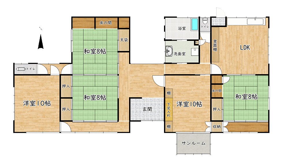 ホームズ 五霞町江川 賃貸戸建 5ldk 賃料30万円 147 93 賃貸一戸建て住宅情報