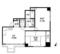 セブンコート二宮  ｜ 兵庫県神戸市中央区二宮町２丁目（賃貸マンション1SDK・3階・45.08㎡） その2