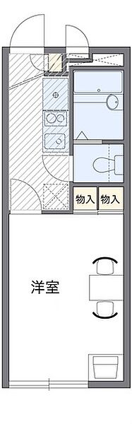 レオパレスリバーサイド ｜広島県広島市安佐南区八木8丁目(賃貸アパート1K・2階・19.87㎡)の写真 その2