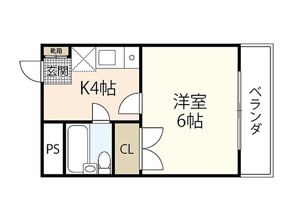 第2世良ビル ｜広島県広島市西区南観音7丁目(賃貸マンション1K・3階・19.44㎡)の写真 その2