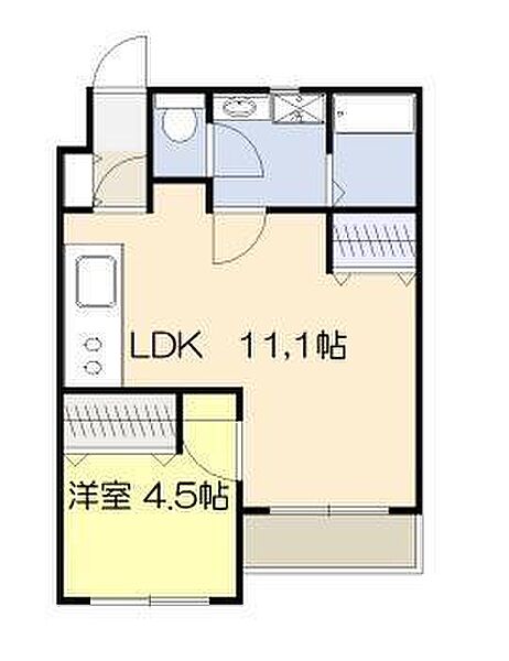 ブルー・ドゥ・シエル 202｜宮崎県宮崎市大字本郷北方(賃貸マンション1LDK・2階・40.26㎡)の写真 その2