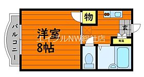 岡山県総社市総社2丁目（賃貸マンション1K・2階・24.07㎡） その2