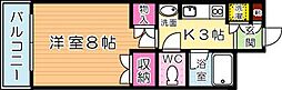 間取図画像 1K