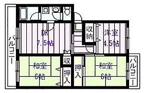 国分本町・八幸ハイツ  ｜ 大阪府柏原市国分本町２丁目6-27（賃貸マンション3DK・4階・56.90㎡） その2