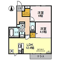 Lesperance向陽台　（レスペランス向陽台）  ｜ 大阪府富田林市向陽台５丁目（賃貸アパート2LDK・1階・55.22㎡） その2