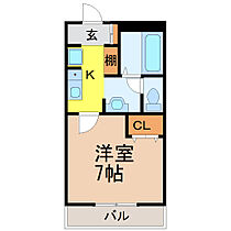 愛知県名古屋市昭和区山脇町１丁目（賃貸アパート1K・2階・24.84㎡） その2