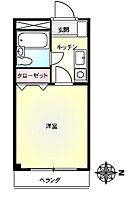 埼玉県さいたま市北区盆栽町（賃貸マンション1K・3階・18.90㎡） その2