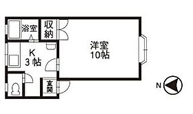 マーセルK1 203 ｜ 石川県野々市市本町１丁目12-19（賃貸アパート1K・2階・29.94㎡） その2