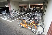 敷地内屋根付き駐輪場