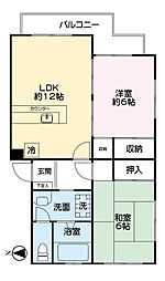センチュリーヒルズ 2LDKの間取図画像