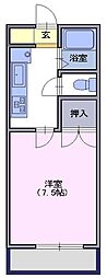 メゾンドール大網 1Kの間取図画像