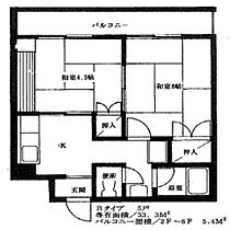 香川県高松市丸の内（賃貸マンション2K・3階・33.30㎡） その2