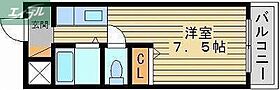 プレアール大供  ｜ 岡山県岡山市北区大供表町（賃貸マンション1R・1階・24.60㎡） その2