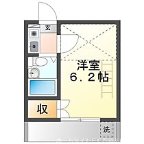 タウンコート  ｜ 愛知県豊橋市住吉町（賃貸アパート1K・1階・15.59㎡） その2