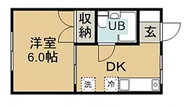 シマモトハイツ  ｜ 埼玉県川越市脇田新町（賃貸アパート1DK・1階・23.18㎡） その2