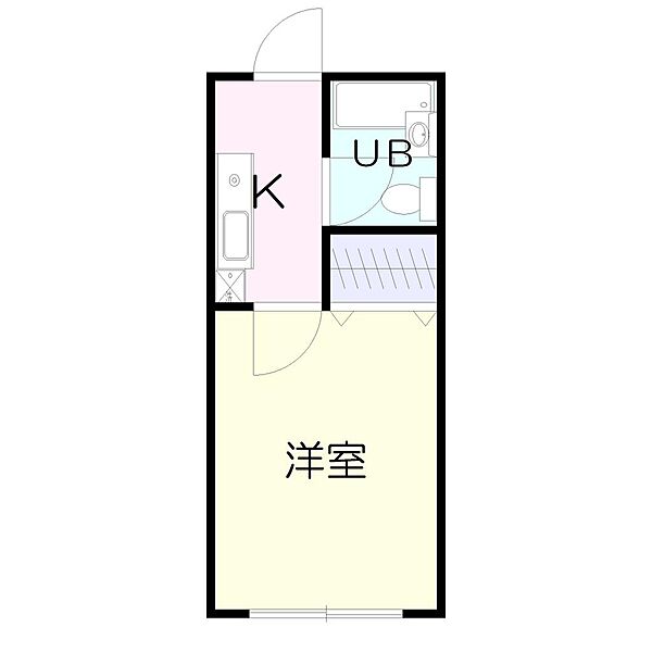 シエスタ厚木 103｜神奈川県厚木市飯山南２丁目(賃貸アパート1K・1階・17.39㎡)の写真 その2