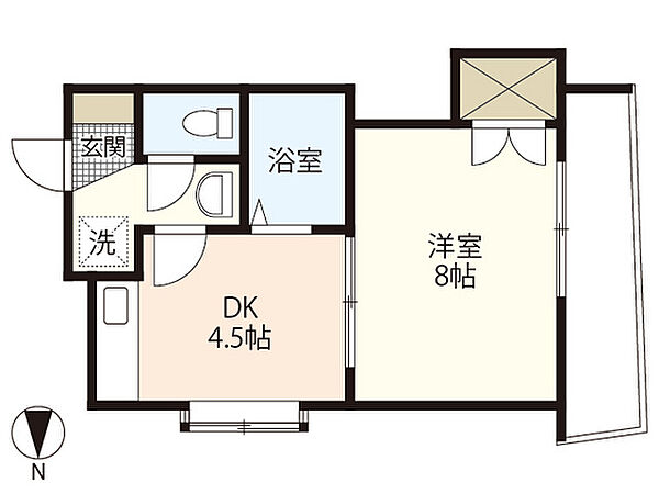 シュトラーセ比治山 ｜広島県広島市南区比治山本町(賃貸マンション1K・3階・28.00㎡)の写真 その2