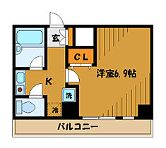 東京都国分寺市南町3丁目（賃貸マンション1K・5階・22.14㎡） その2