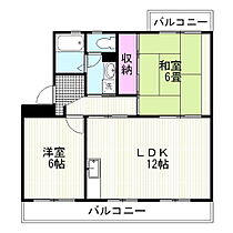 カターラ三清 301 ｜ 静岡県裾野市二ツ屋（賃貸マンション2LDK・3階・55.00㎡） その2