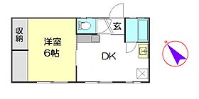 クレール春日部中央 206 ｜ 埼玉県春日部市中央３丁目（賃貸アパート1DK・2階・31.40㎡） その2