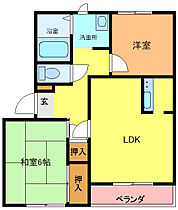 ネオパストラル５１　Ｂ棟 201 ｜ 千葉県市原市五井（賃貸アパート2LDK・1階・50.32㎡） その1