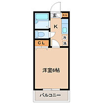 ビッグバレー宮千代  ｜ 宮城県仙台市宮城野区宮千代１丁目（賃貸マンション1K・1階・20.00㎡） その2