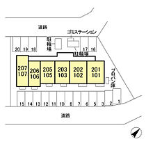 ルクセール 107 ｜ 栃木県小山市大字立木（賃貸アパート1K・1階・37.19㎡） その3