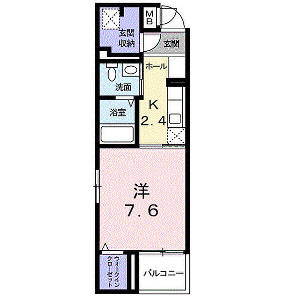 グラン　トゥール 2階 | 神奈川県相模原市中央区相模原 賃貸マンション 間取