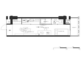 S-COURT S408 ｜ 京都府京田辺市興戸東垣内26番地（賃貸マンション1LDK・4階・25.50㎡） その2