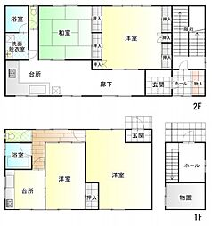 佐野市富岡町事務所 5Kの間取り