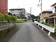 現地北側道路