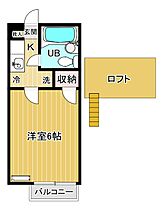 ロフティ若林B 210 ｜ 宮城県仙台市若林区若林５丁目1-31（賃貸アパート1K・2階・17.00㎡） その2