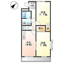 エポック２１ 301 ｜ 広島県東広島市三永１丁目8-21（賃貸マンション2DK・3階・54.26㎡） その2