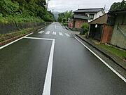 前面道路