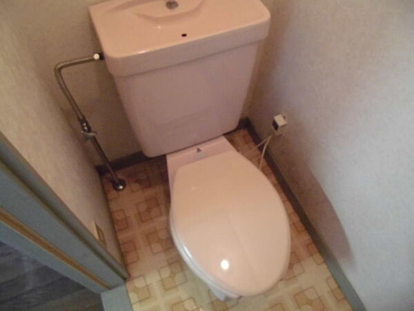 画像5:水洗式トイレ