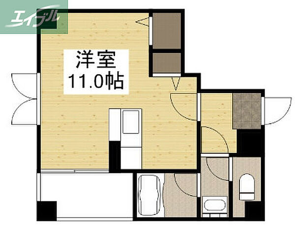 highs top表町 ｜岡山県岡山市北区表町3丁目(賃貸マンション1R・7階・28.18㎡)の写真 その2