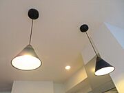 照明器具付きです。