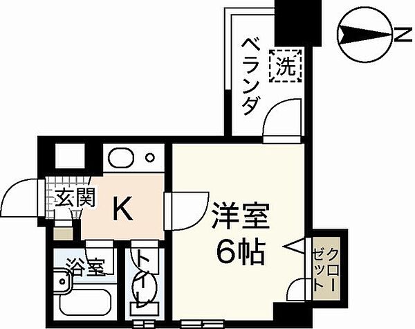 第2片山ビル ｜広島県広島市中区大手町5丁目(賃貸マンション1K・8階・18.91㎡)の写真 その2